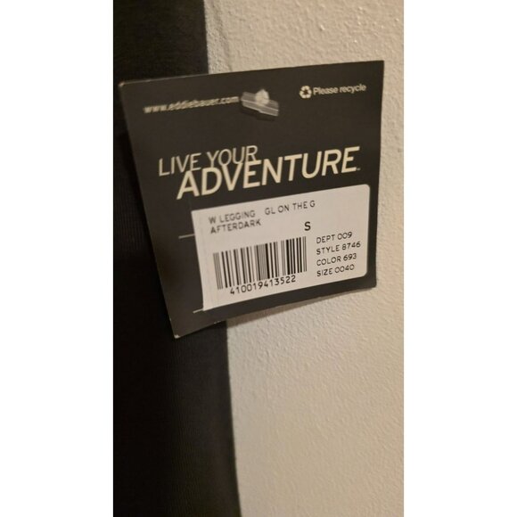 Eddie Bauer Leggings Womens Small Base layer Winter Fall Activewear Gym NWT - Picture 3 of 10